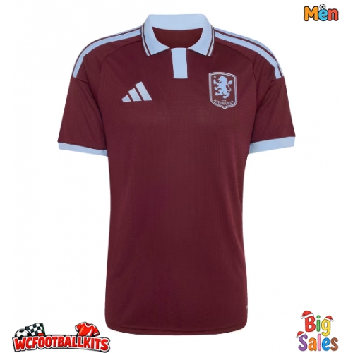 Aston Villa Alejandro Garnacho #17 Replica Home Stadium Shirt 2026-27 Short Sleeve